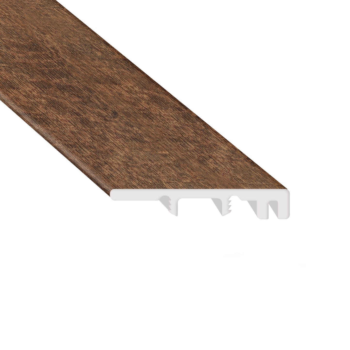 Ottoman Oak 0.25 in. Thick x 1.5 in. Width x 94 in. Length Vinyl End Molding