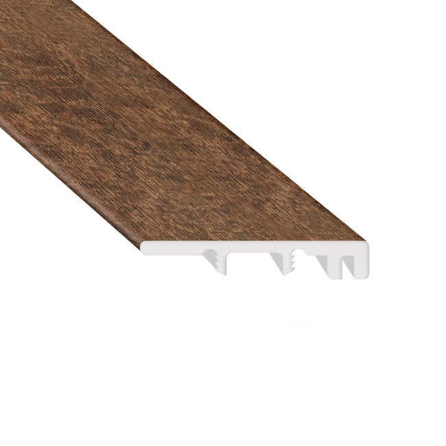 Ottoman Oak 0.25 in. Thick x 1.5 in. Width x 94 in. Length Vinyl End Molding