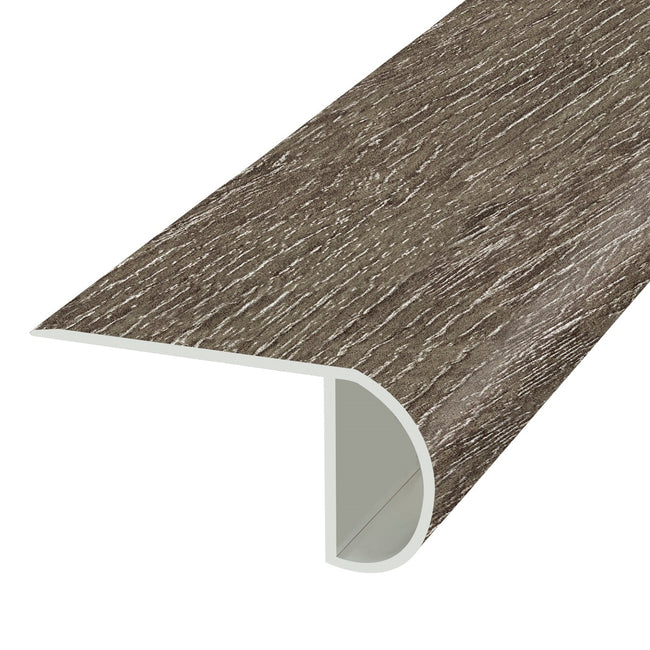 Fence Post 1.03 in. Thick x 2.23 in. Width x 94 in. Length Vinyl Overlap Stair Nose Molding