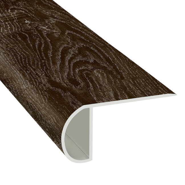 Frosted Oak 1.03 in. Thick x 2.23 in. Width x 94 in. Length Overlap Stair Nose Molding