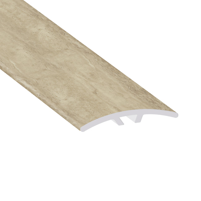 Torcello Travertine 0.23 in. Thick x 1.59 in. Width x 94 in. Length Multi-Purpose Reducer Vinyl Molding