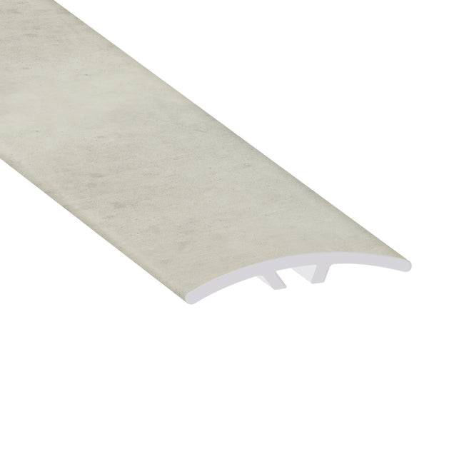 Cloud White 0.23 in. Thick x 1.59 in. Width x 94 in. Length Multi-Purpose Reducer Vinyl Molding
