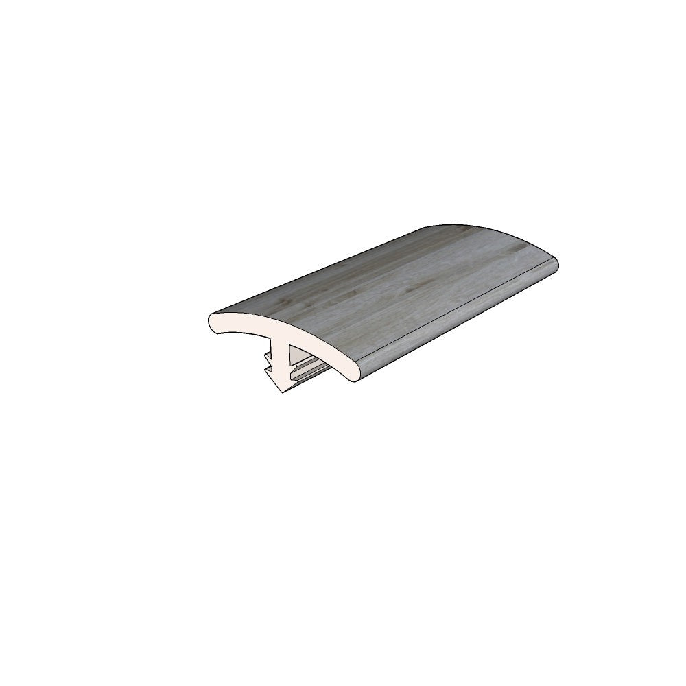 Windswept 0.51 in. Thick x 1.26 in. Wide x 72.05 in. Length Vinyl T-Molding